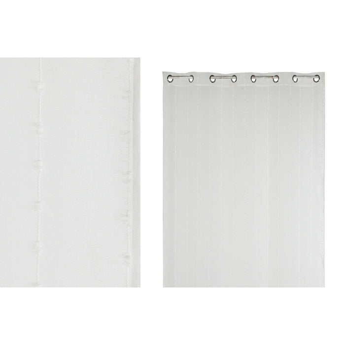 Perdele Home ESPRIT Alb 140 x 260 x 260 cm