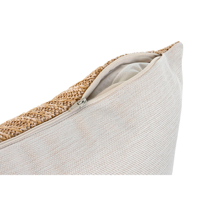 Pernă Home ESPRIT Negru Natural 42 x 15 x 42 cm