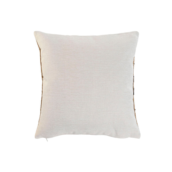 Pernă Home ESPRIT Negru Natural 42 x 15 x 42 cm