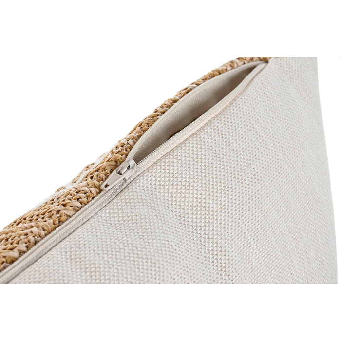 Pernă Home ESPRIT Alb Natural 50 x 15 x 30 cm