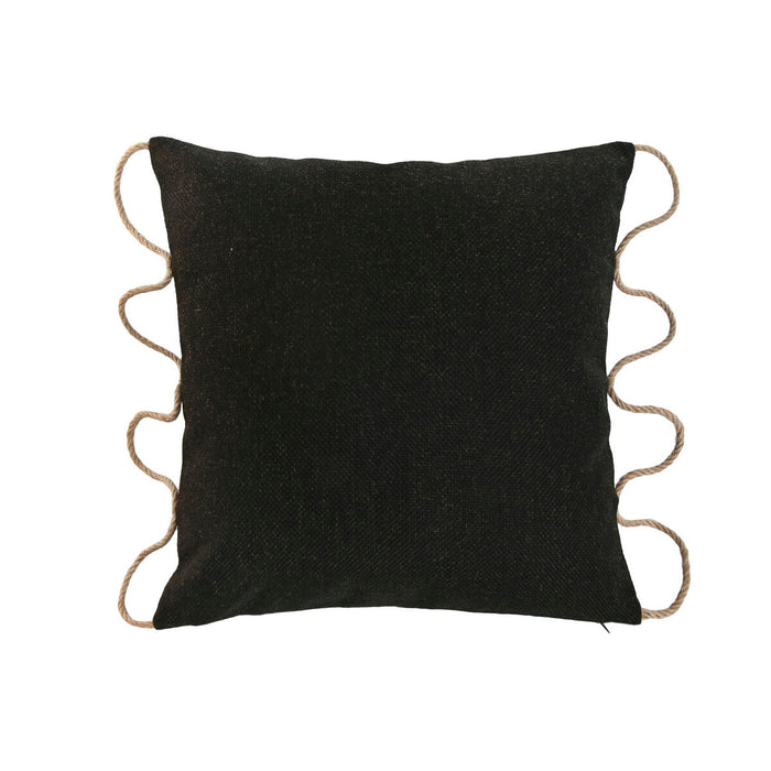 Pernă Home ESPRIT Negru 45 x 15 x 45 cm