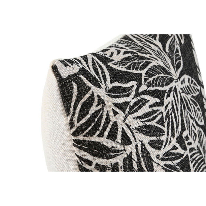 Pernă Home ESPRIT Alb Negru Imprimat 45 x 15 x 45 cm
