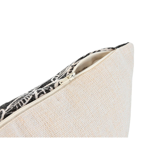 Pernă Home ESPRIT Alb Negru Imprimat 45 x 15 x 45 cm