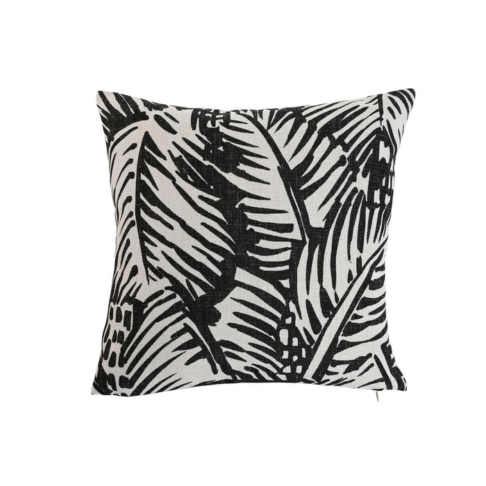 Pernă Home ESPRIT Alb Negru Imprimat 45 x 15 x 45 cm