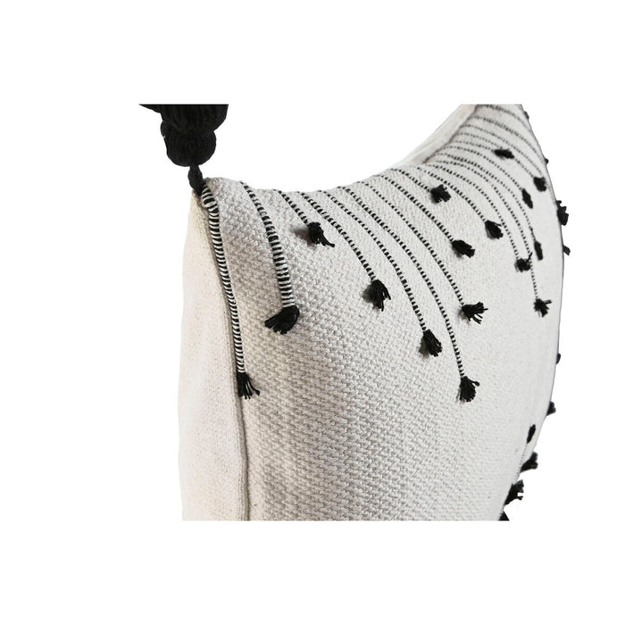 Pernă Home ESPRIT Alb Negru Romb 50 x 15 x 30 cm