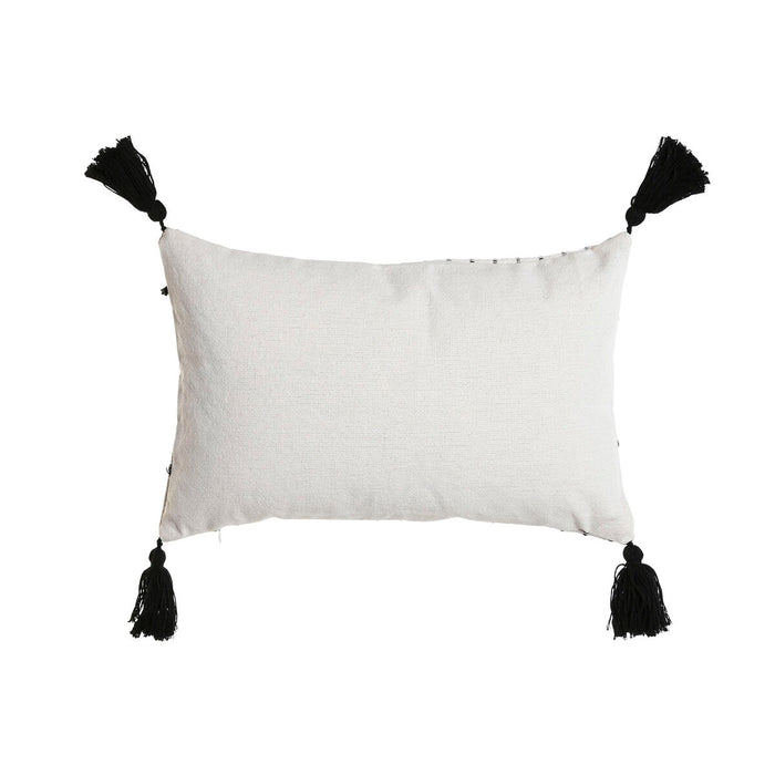 Pernă Home ESPRIT Alb Negru Romb 50 x 15 x 30 cm