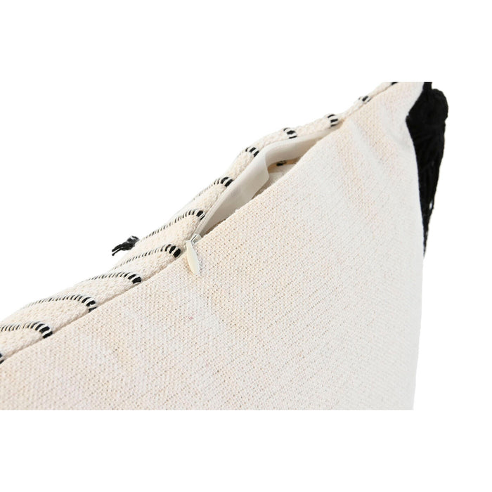 Pernă Home ESPRIT Alb Negru Romb 50 x 15 x 30 cm
