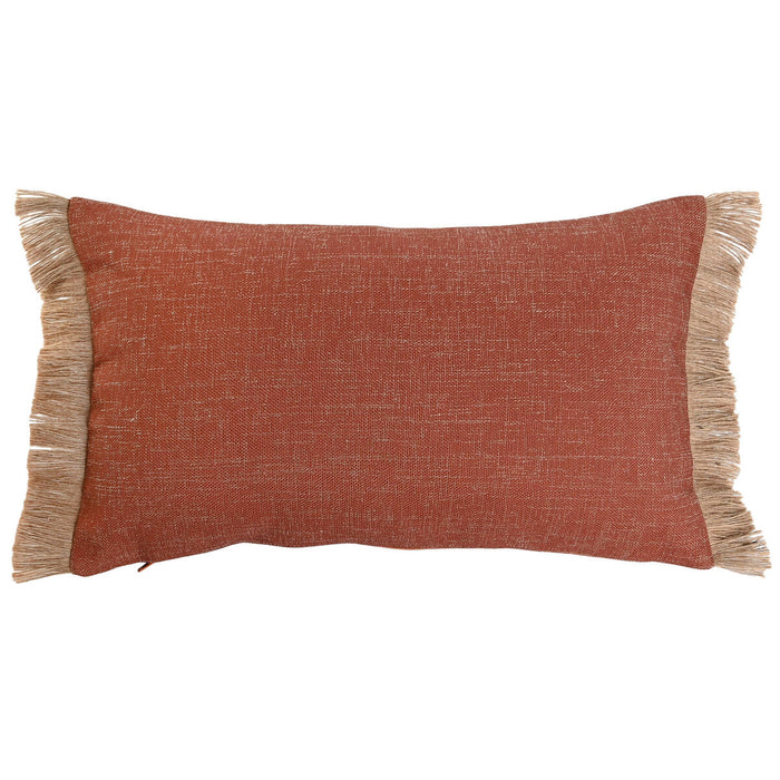 Pernă Home ESPRIT Teracotă Franjuri Tropical 50 x 15 x 30 cm