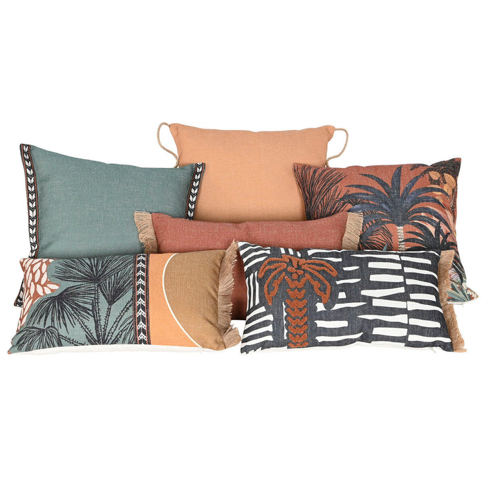 Pernă Home ESPRIT Tropical Palmier 50 x 15 x 30 cm