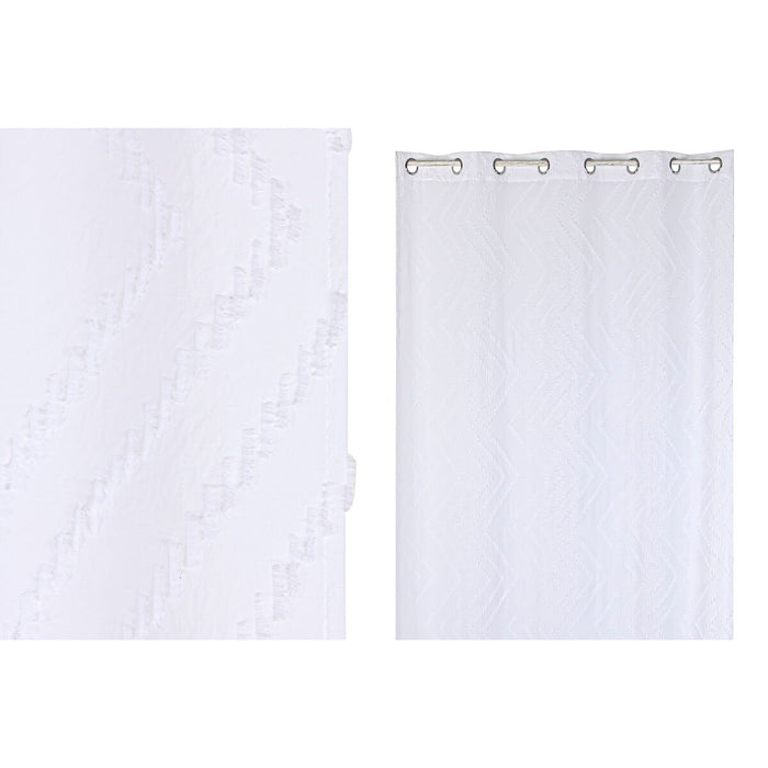 Perdea/draperie Home ESPRIT Alb 140 x 260 x 260 cm Broderie