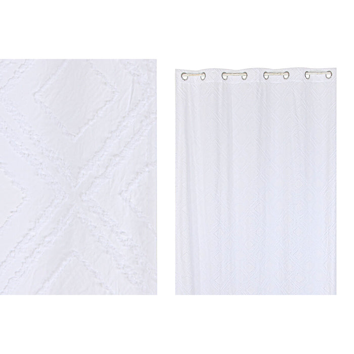 Perdea/draperie Home ESPRIT Alb 140 x 260 x 260 cm Broderie