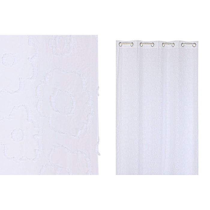 Perdea/draperie Home ESPRIT Alb 140 x 260 x 260 cm Broderie
