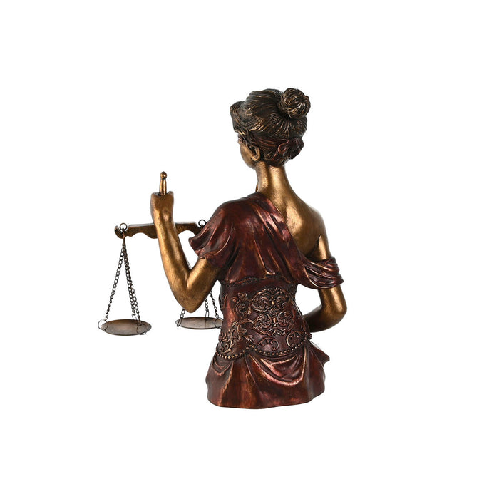 Figură Decorativă Home ESPRIT Cupru 24,5 x 14 x 33,5 cm