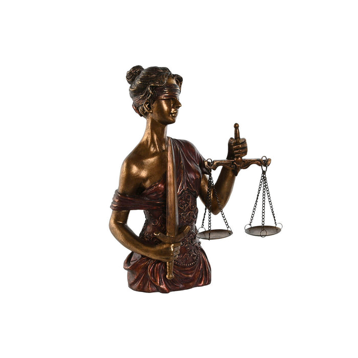 Figură Decorativă Home ESPRIT Cupru 24,5 x 14 x 33,5 cm