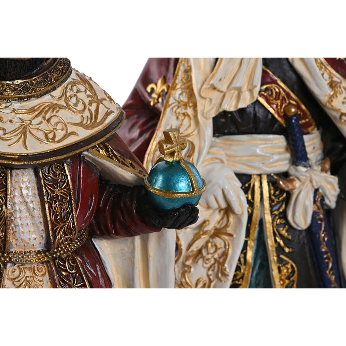 Figură Decorativă Home ESPRIT Multicolor 15 x 14 x 32,5 cm (2 Unități)