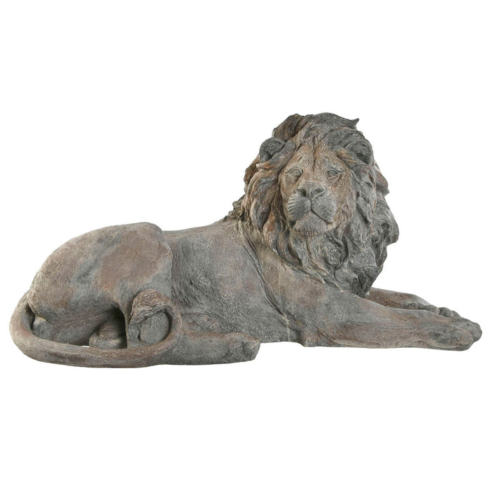 Figură Decorativă Home ESPRIT Gri Leu 80 x 36 x 39 cm