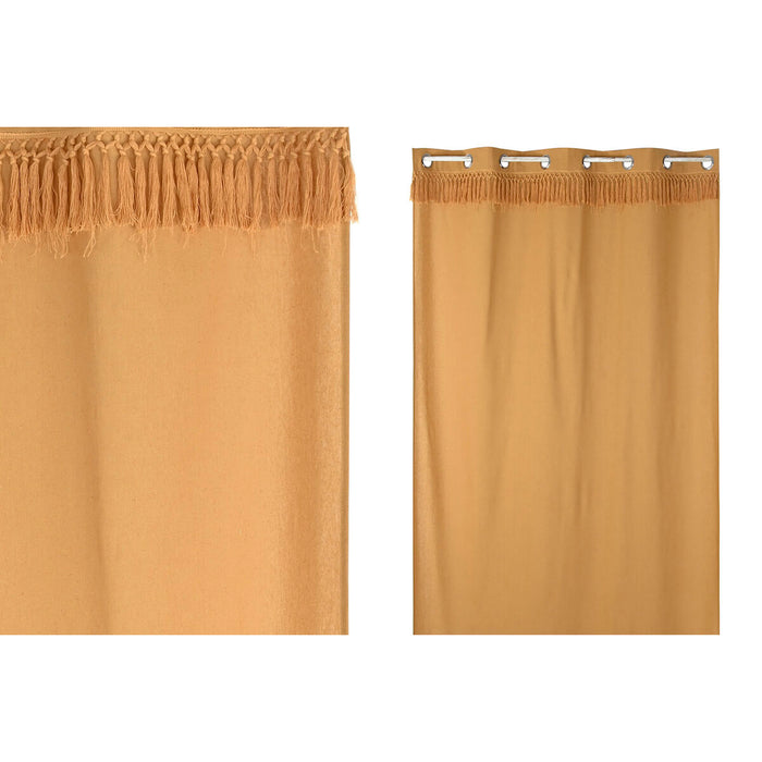 Perdea/draperie Home ESPRIT Muştar Cu ciucuri 140 x 260 x 260 cm