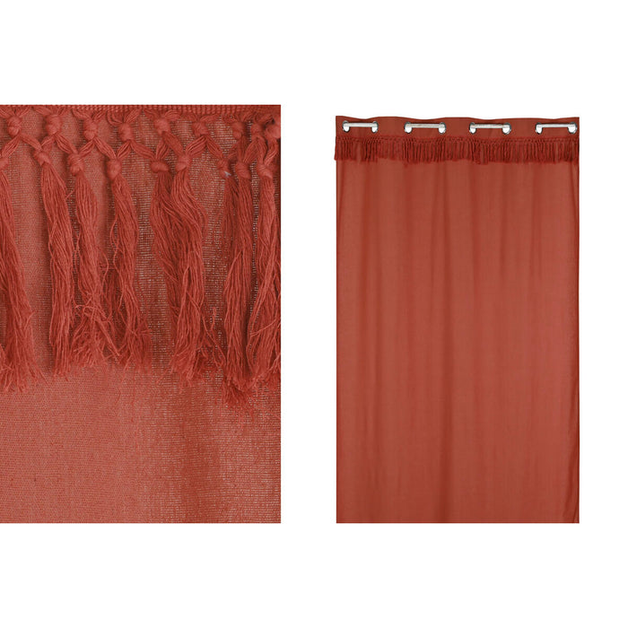 Perdea/draperie Home ESPRIT Teracotă 140 x 260 x 260 cm