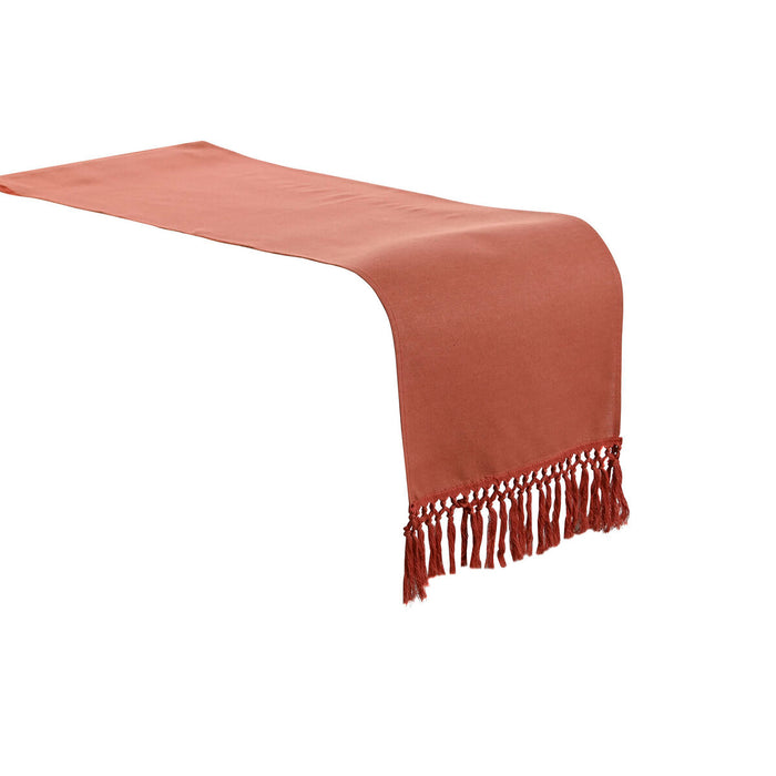 Șervet pentru Masă Home ESPRIT Teracotă 40 x 140 cm