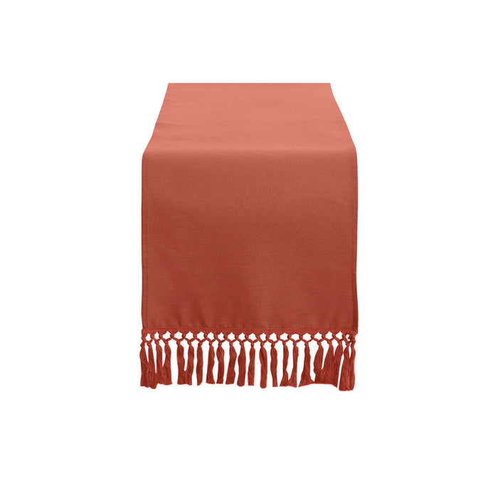 Șervet pentru Masă Home ESPRIT Teracotă 40 x 140 cm