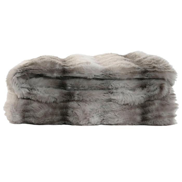 Pătură Home ESPRIT Gri 130 x 170 x 0,5 cm