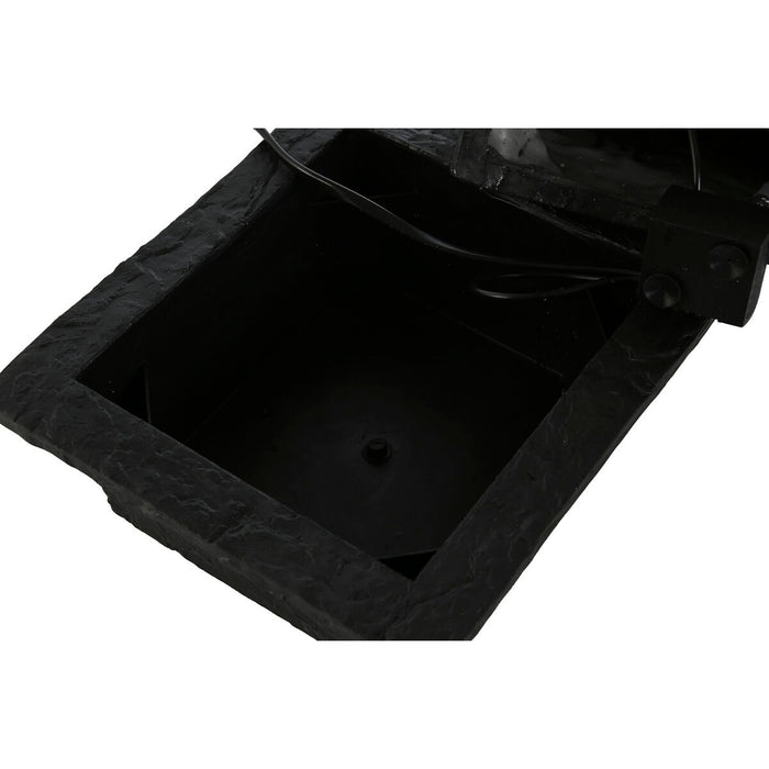 Kašna Home ESPRIT Rășină Buda Oriental 21 x 19 x 27 cm (2 Unități)