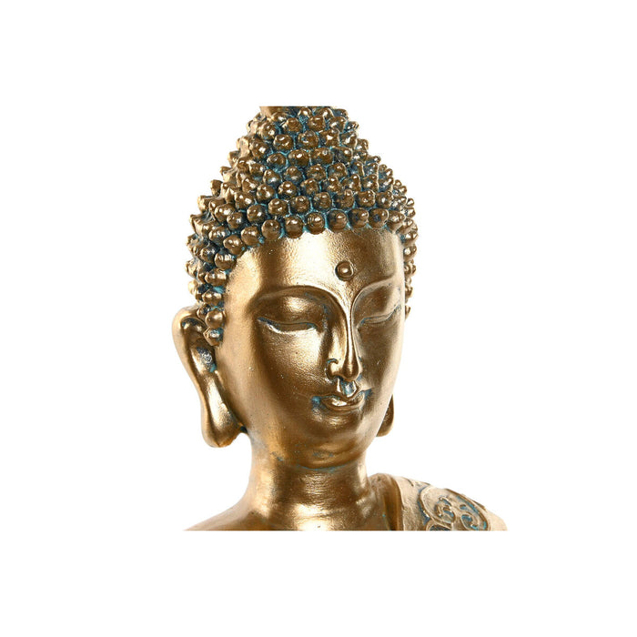 Figură Decorativă Home ESPRIT Auriu* Buda Oriental 29 x 16 x 37 cm