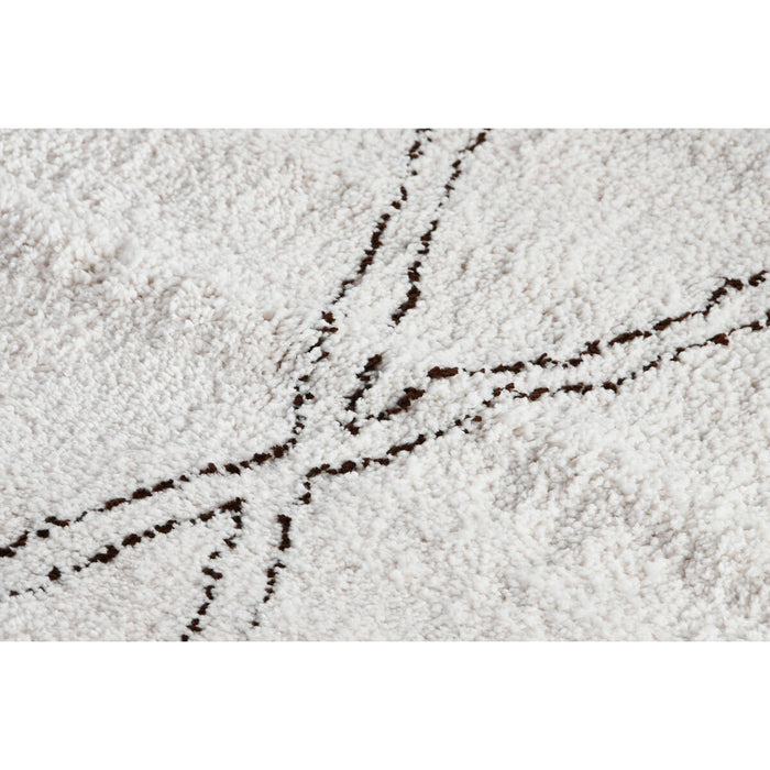 Covor Home ESPRIT Negru Bej Boho 175 x 100 x 3 cm