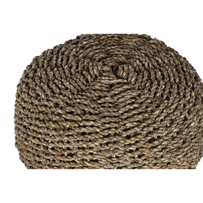 Taburet Home ESPRIT Bej Natural Tec Fibră 32 x 32 x 75 cm