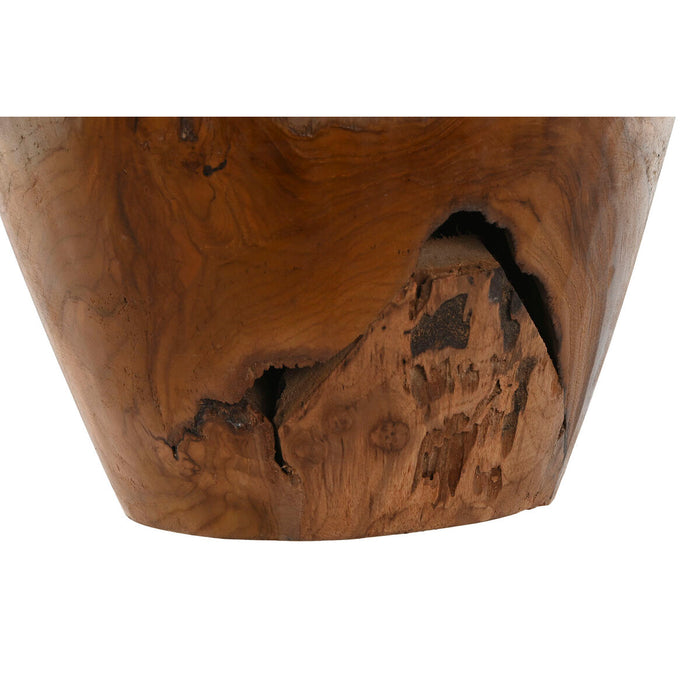 Vază Home ESPRIT Natural Maro închis Tec 34 x 34 x 40 cm