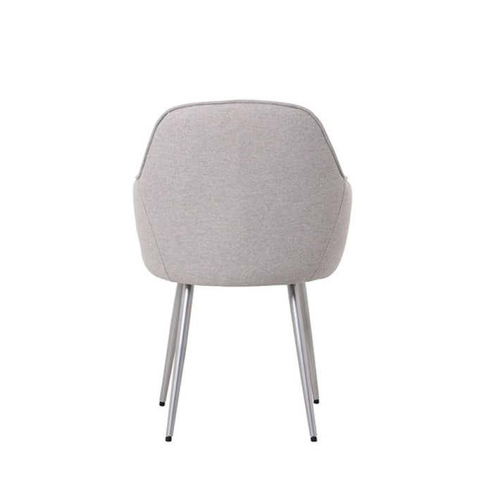 Scaun Home ESPRIT Gri Argintiu 55 x 55,5 x 88 cm