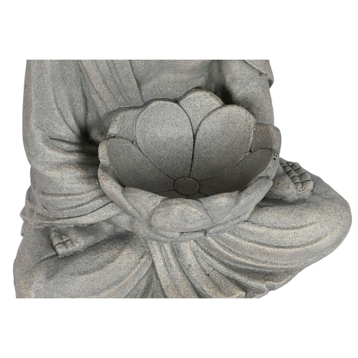Figură Decorativă Home ESPRIT Gri Buda Oriental 40 x 31 x 50 cm