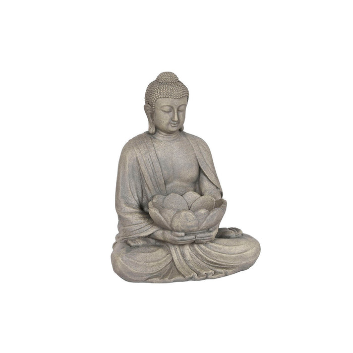 Figură Decorativă Home ESPRIT Gri Buda Oriental 40 x 31 x 50 cm
