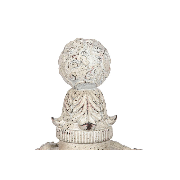 Figură Decorativă Home ESPRIT Maro Gri Crem 28 x 28 x 46,4 cm