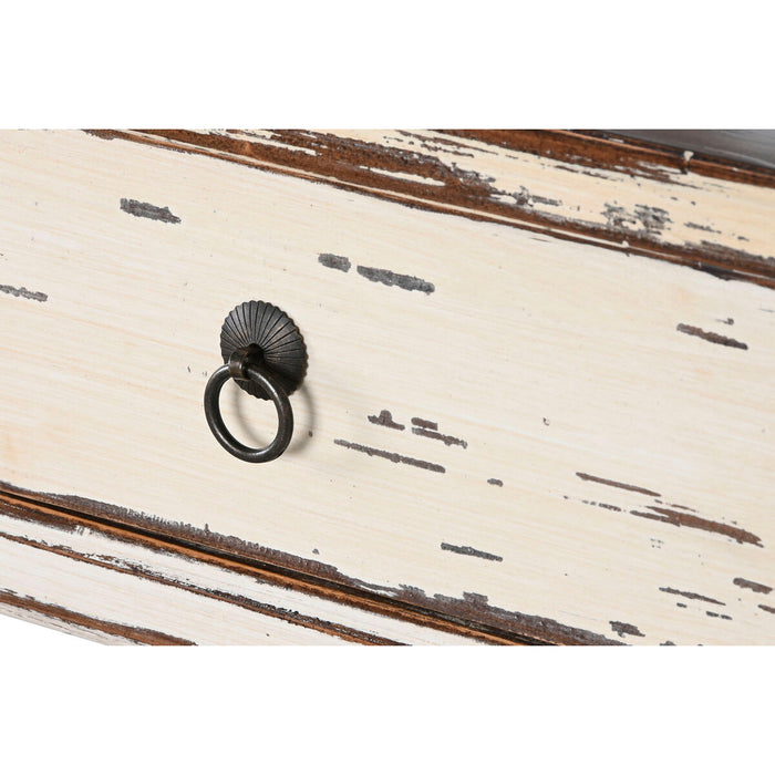 Consolă Home ESPRIT Alb Maro Lemn de ulm 172 x 40 x 85 cm