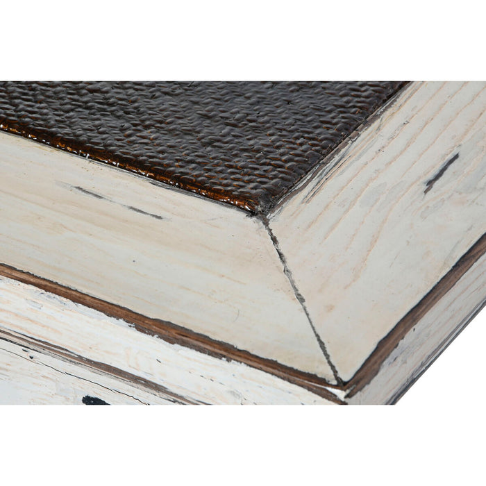 Masa de Cafea Home ESPRIT Ratan Lemn de ulm 167 x 90 x 50 cm