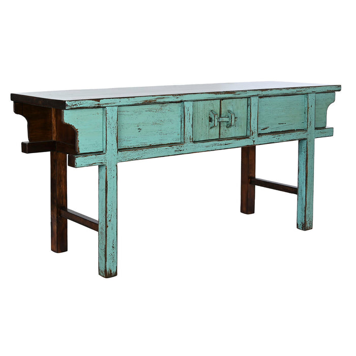 Console Home ESPRIT Turquoise Lemn de ulm 170 x 49 x 88 cm