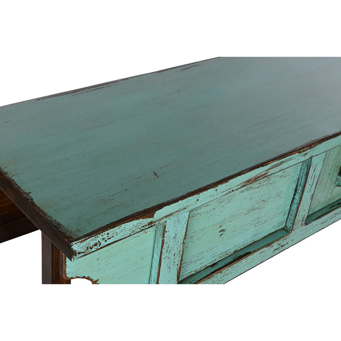 Console Home ESPRIT Turquoise Lemn de ulm 170 x 49 x 88 cm