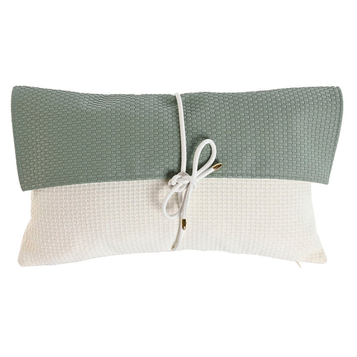 Pernă Home ESPRIT Alb Verde 50 x 10 x 30 cm