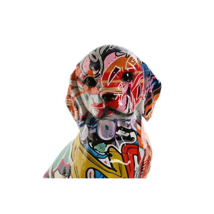 Figură Decorativă Home ESPRIT Multicolor Câine 13,5 x 9,5 x 19,5 cm
