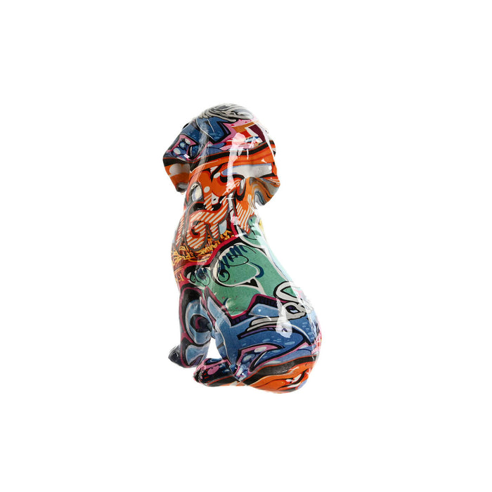 Figură Decorativă Home ESPRIT Multicolor Câine 13,5 x 9,5 x 19,5 cm