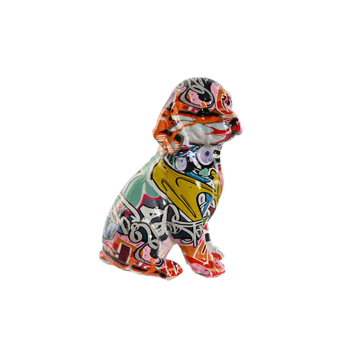 Figură Decorativă Home ESPRIT Multicolor Câine 13,5 x 9,5 x 19,5 cm