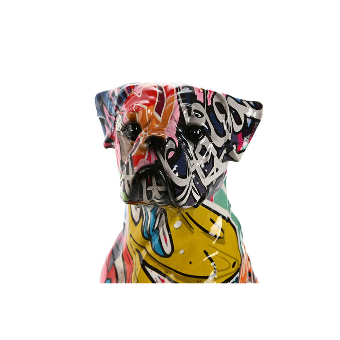 Figură Decorativă Home ESPRIT Multicolor Câine 14 x 9 x 19,5 cm