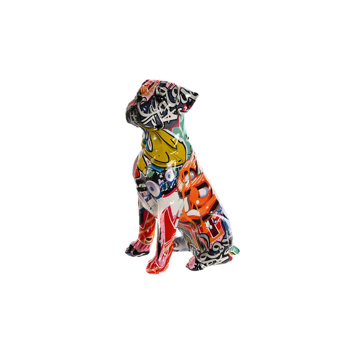 Figură Decorativă Home ESPRIT Multicolor Câine 14 x 9 x 19,5 cm