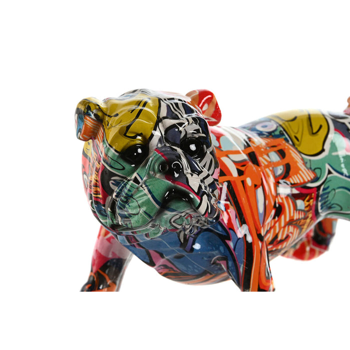Figură Decorativă Home ESPRIT Multicolor Câine 25,5 x 12 x 13,5 cm