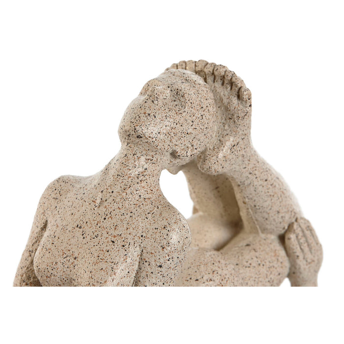 Figură Decorativă Home ESPRIT Alb Yoga 29 x 8 x 30 cm (2 Unități)