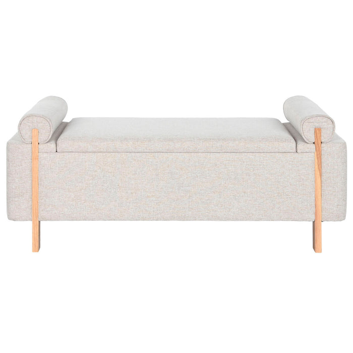 Banchetă Home ESPRIT Bej Auriu* Pin 120 x 45 x 50 cm