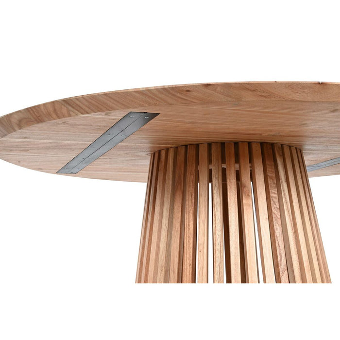 Masă de Sufragerie Home ESPRIT Natural lemn mindi 120 x 120 x 75 cm