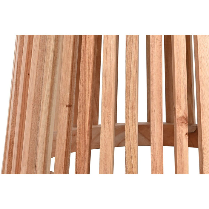 Masă de Sufragerie Home ESPRIT Natural lemn mindi 120 x 120 x 75 cm