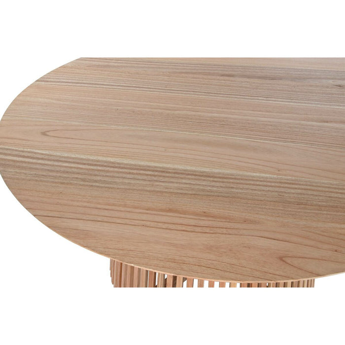 Masă de Sufragerie Home ESPRIT Natural lemn mindi 150 x 150 x 75 cm